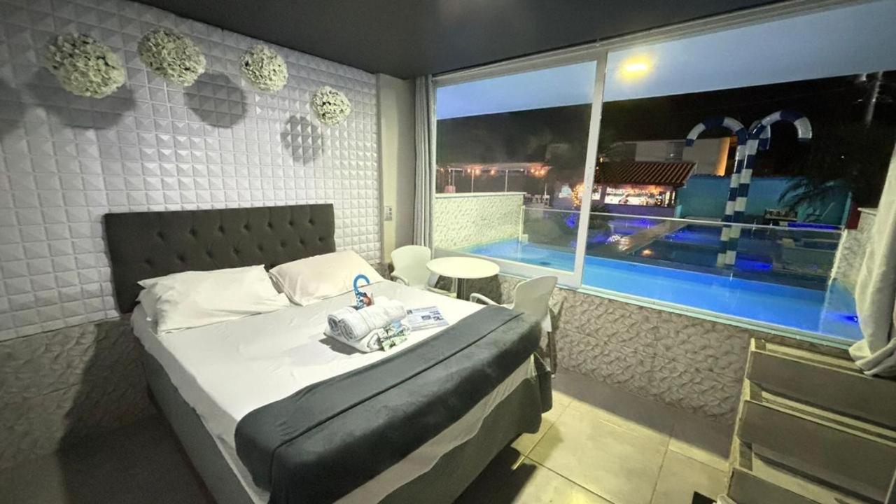Hotel Encanto Sol E Mar Карагуататуба Номер фото